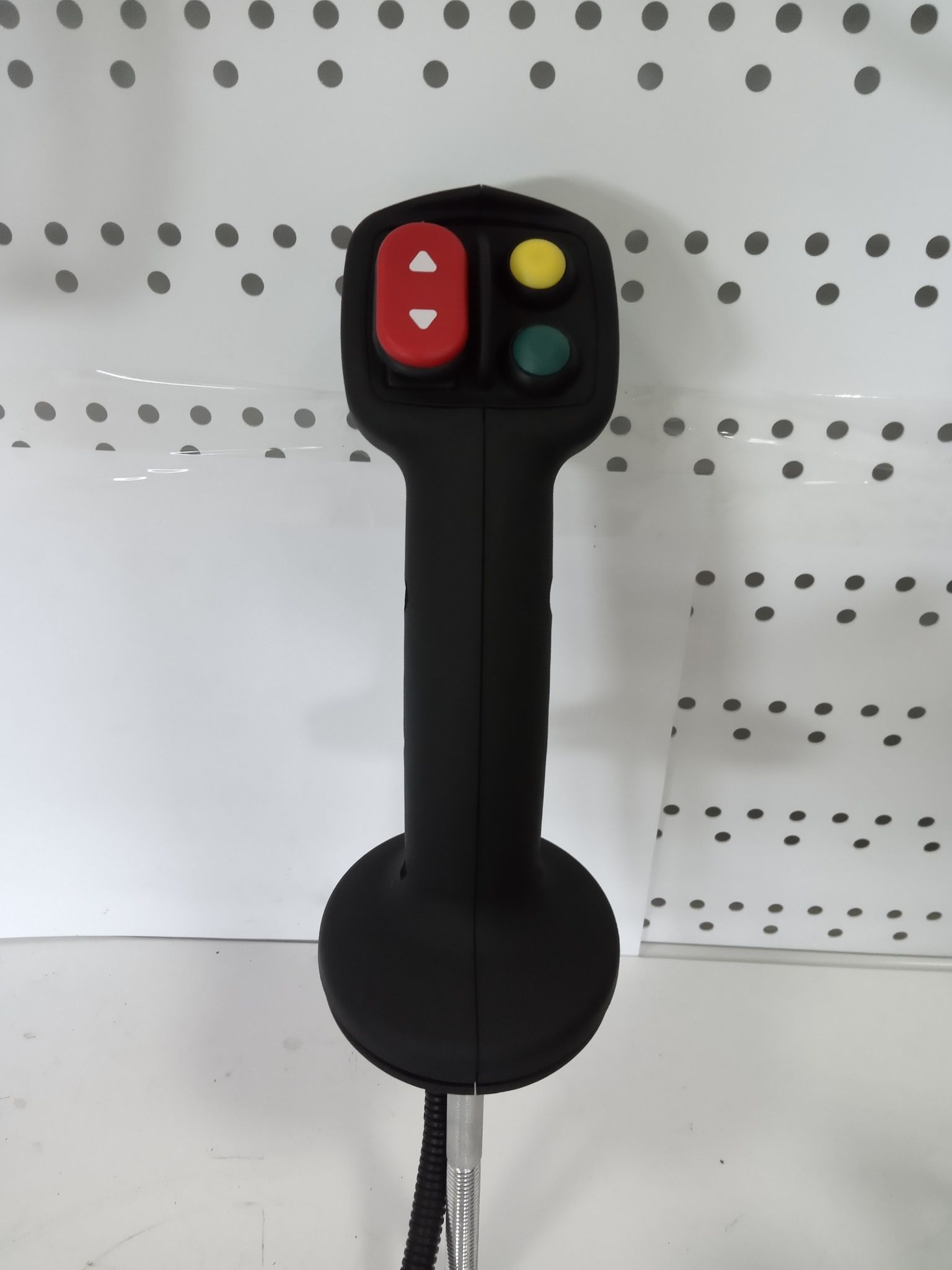 Joystick sterowania ramieniem oraz kierunkiem jazdy