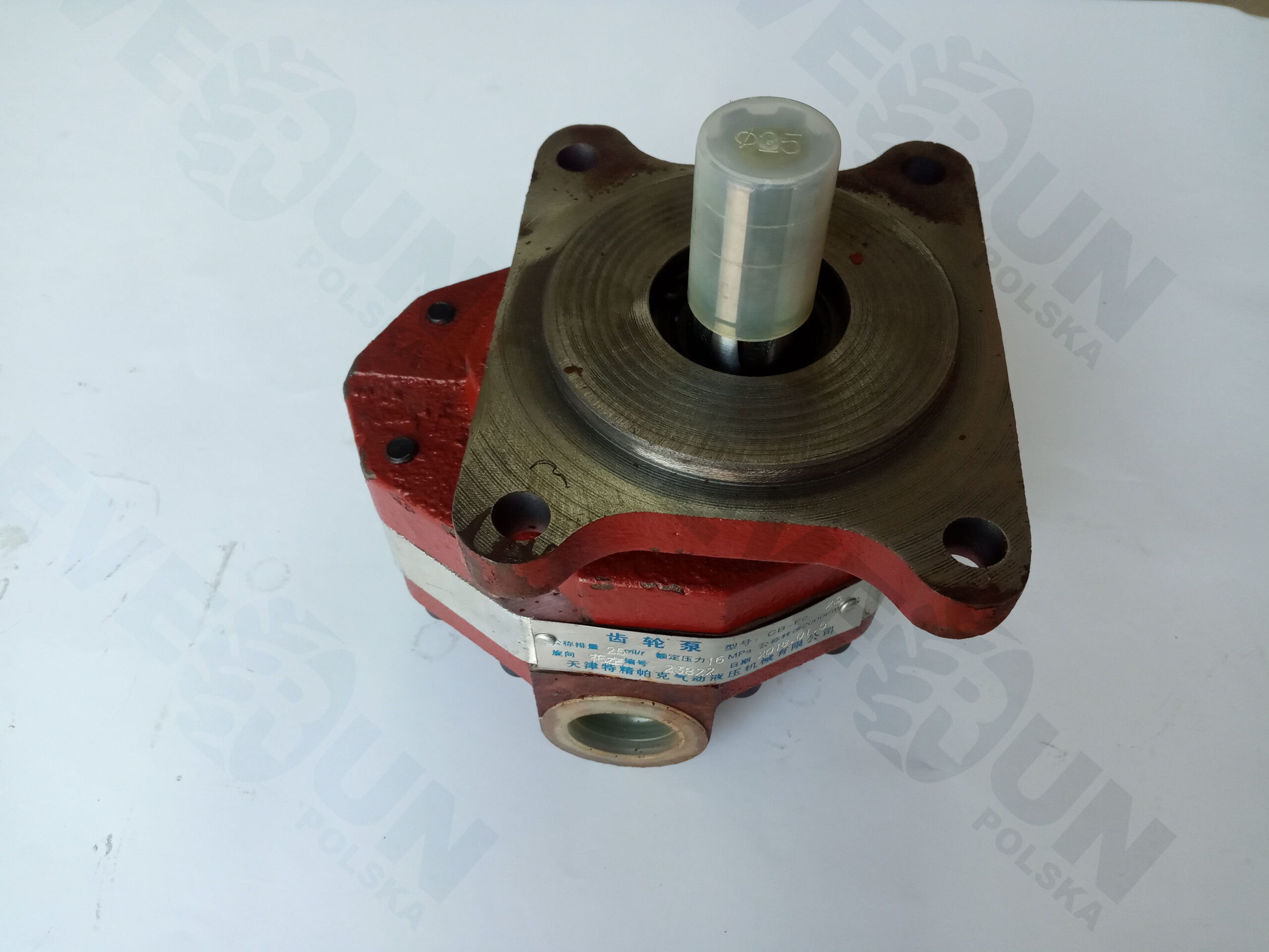 Pompa hydrauliki podnoszenia ER08 — pasuje do: Ładowarka Kołowa ER08